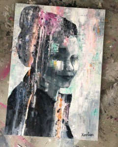 portret,karlien,karlienart,artlaren,laren,kunst,art