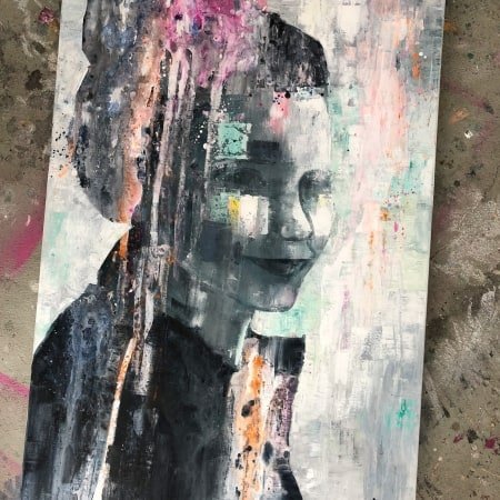 portret,karlien,karlienart,artlaren,laren,kunst,art
