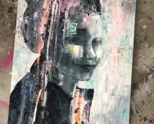 portret,karlien,karlienart,artlaren,laren,kunst,art