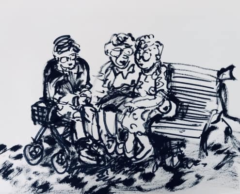 laren,vergrijzing,art,artlaren,kunst,karlienart,karlien