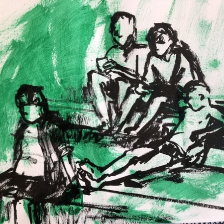 bickersgracht,amsterdam,karlienart,sketch