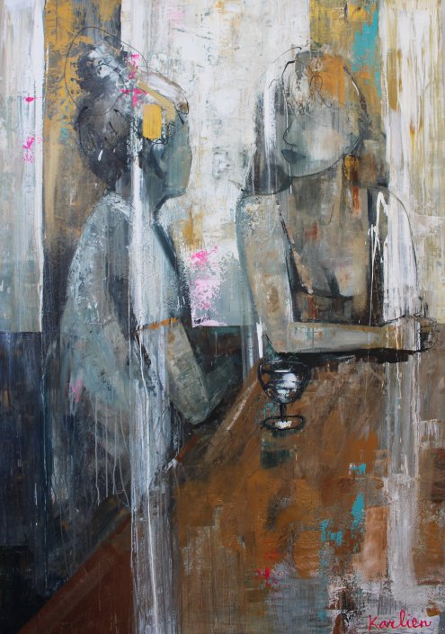 Feel good – Karlien kunst,art,karlien,modern,fifiguratief,hedendaagse kunst,art laren