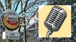 dorpsradio, laren, cafe, de bijenkorf, radio, karlien