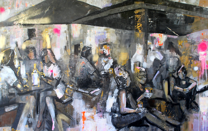 2023 – Maybe Tomorrow – Karlien Kuperus kunst,art,karlien,modern,figuratief,hedendaagse kunst,art,Amsterdam,black and white,modern art